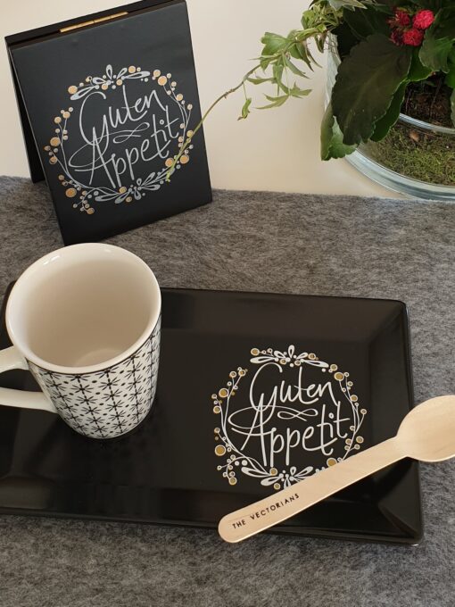 Plotterdatei "Guten Appetit" - floraler Schriftzug [Digital] – Bild 3