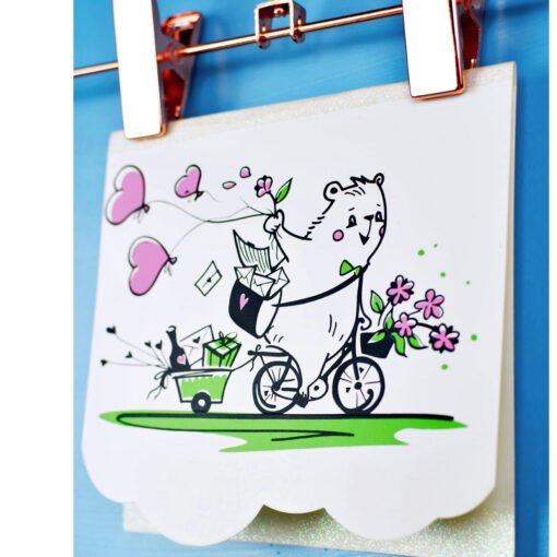 Plotterdatei "Bär auf Fahrrad" [Digital] – Bild 6
