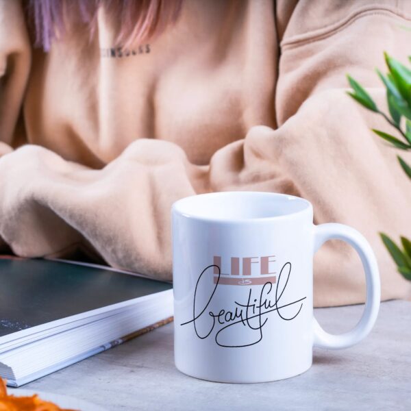 Plotterdatei Schriftzug Life is beautiful [Digital] – Bild 6