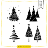 TheVectorians_Plotterdatei_Weihnachtsbäume