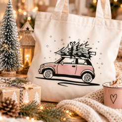 Plotterdatei Auto mit Weihnachtsbaum [Digital] – Bild 5
