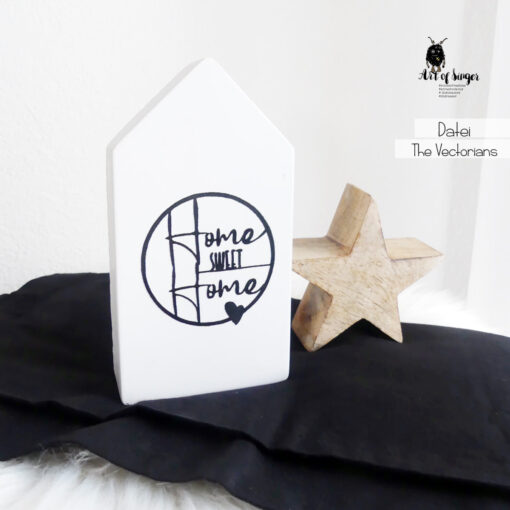 Plotterdatei Home sweet Home [Digital] – Bild 2