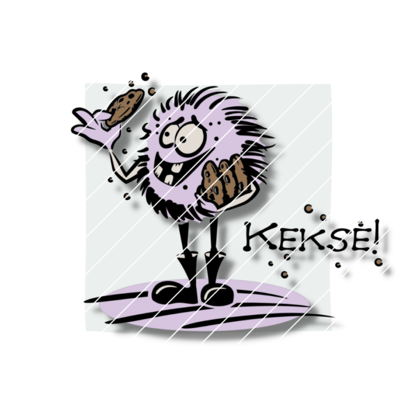 Plotterdatei "Keksmonster ohne Zipfelmütze" [Digital]