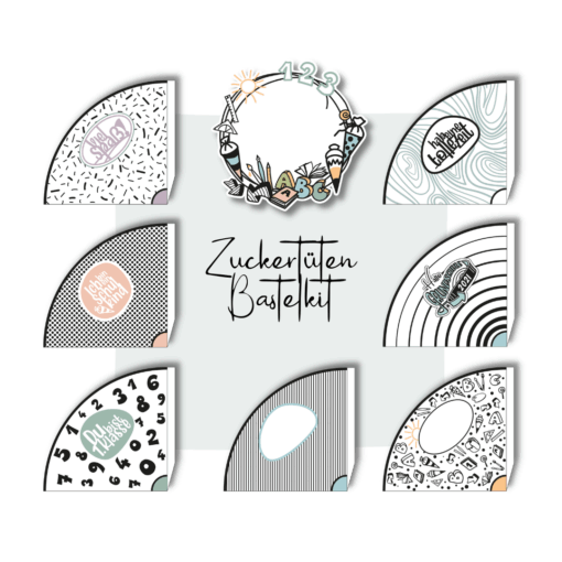 Zuckertütenbastel-Kit [Digital]