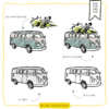 TheVectorians_Datei Weihnachtsbulli_Plotten sublimieren VW Bulli