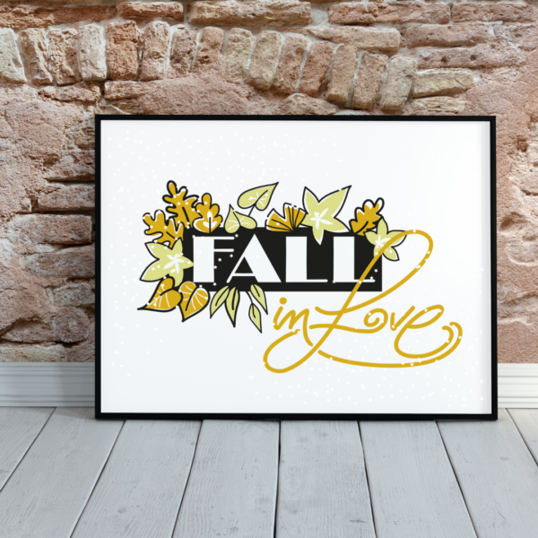 Plotterdatei Fall in Love [Digital] – Bild 2