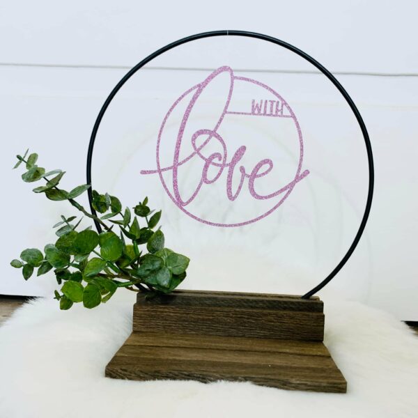 Plott- und Laserdatei "With Love" Ring [Digital] – Bild 5