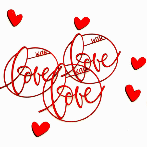 TheVectorians_with love_Ring_Kraftplex_ Laserdatei Plottdatei