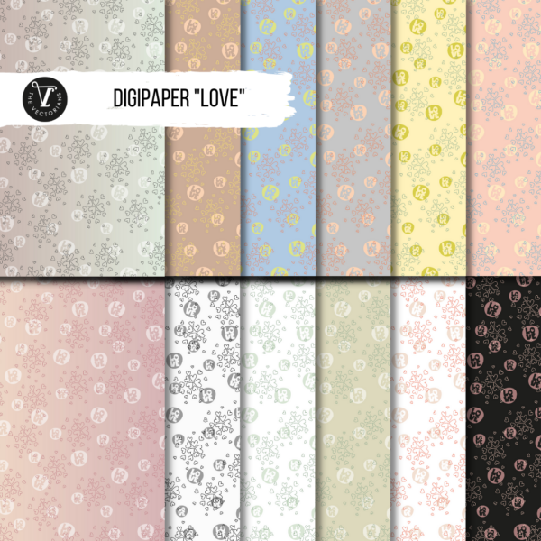 vectorians digipaper love [Digital]