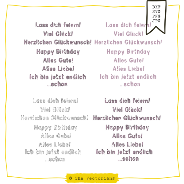 Geburtstags-Set [Digital] – Bild 3