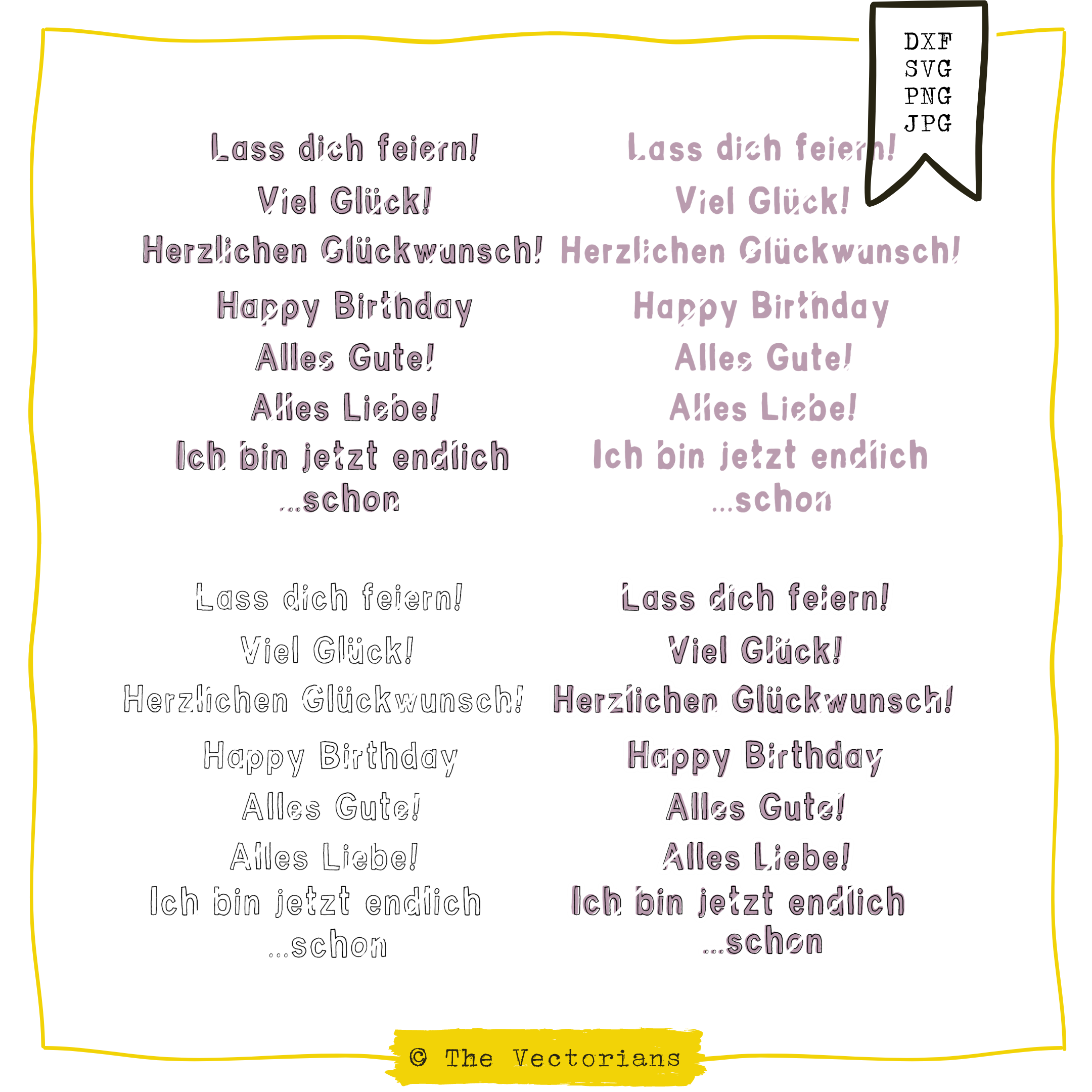 Geburtstags-Set [Digital] – Bild 3