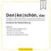 Dankeschön Freebie [Digital]