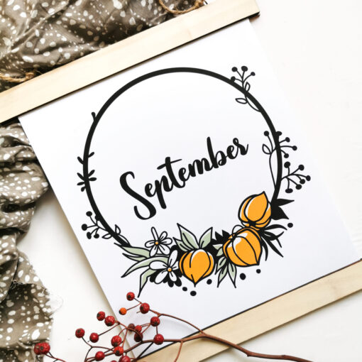 Plotterdatei Septemberkranz [Digital] – Bild 2
