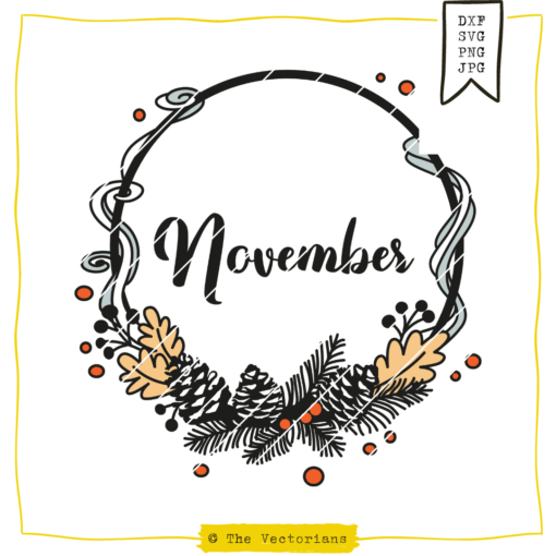 Monatskranz November [Digital]