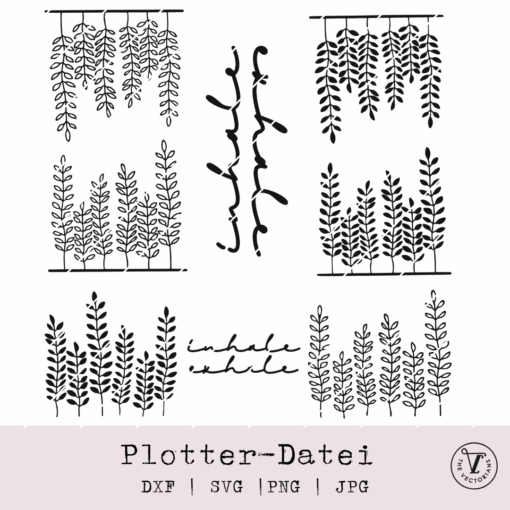 TheVectorians_Plotterdatei Inhale Exhale