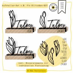 Tulpenaufsteller LAsercut