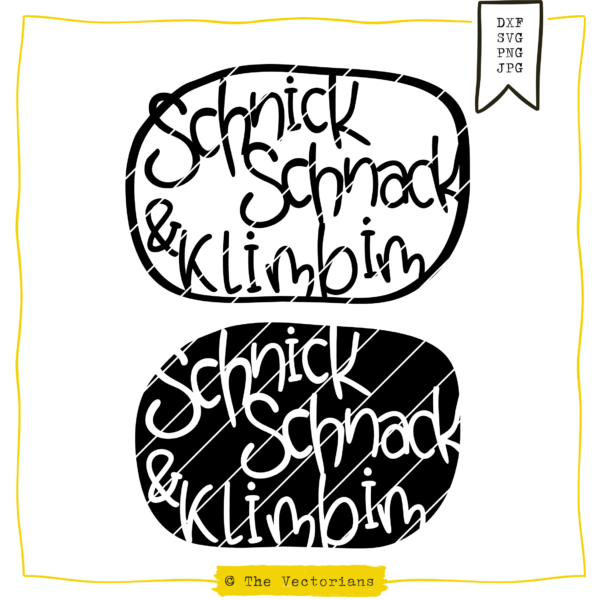 The Vectorians Schnickschnack & Klimbim für Zeugs und Krempel Plotterdatei