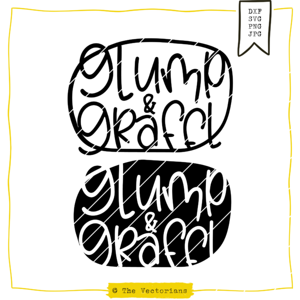 The Vectorians Glump & Graffl Plotterdatei
