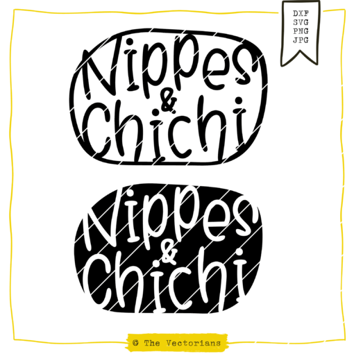 The Vectorians NIppes und Chichi Plotterdatei
