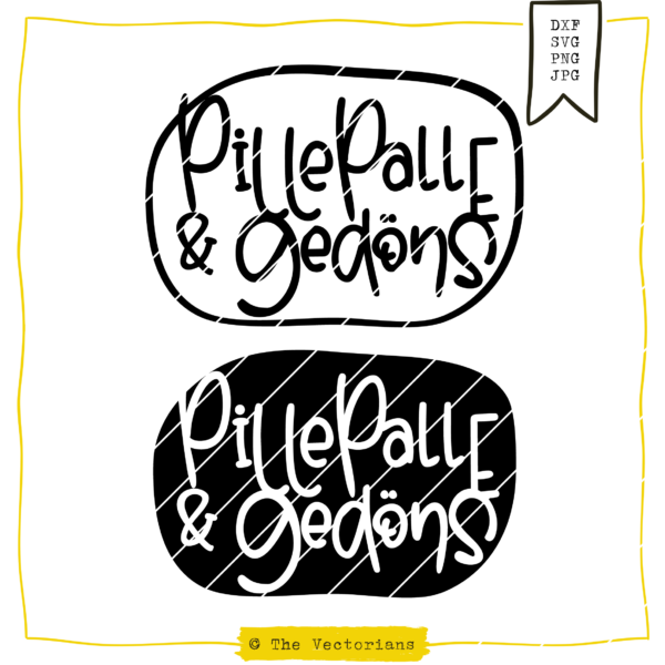 TheVectorians Pillepalle + Gedöns Plotterdatei
