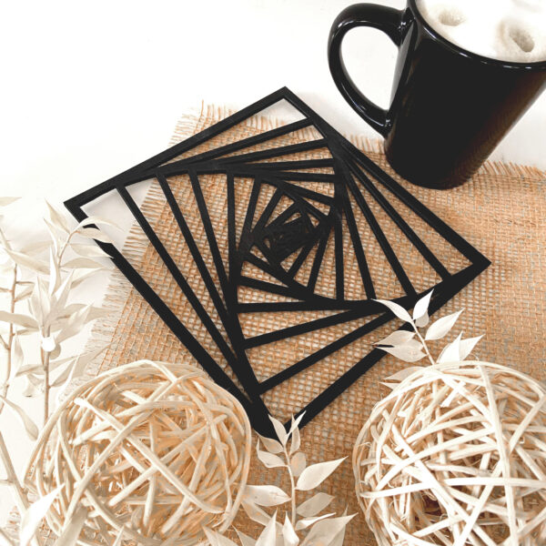 Zentangle-Rechteck zum Lasern [Digital] – Bild 2