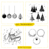 TheVectorians_Dateiset_Weihnachten Christbaumschmuck Weihnachtsbäume Weihnachtskränze Merry Christmas