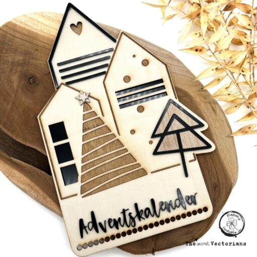Laserdatei "Adventskalender Häuser" [Digital] – Bild 5