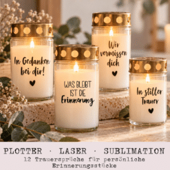 TheVectorians_Plotter Laser Sublimation Trauersprüche