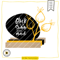 Holzaufsteller "Glück ist die Summe..." [Digital]