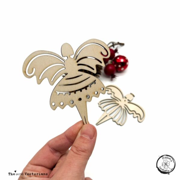 Weihnachtsengel zum Plotten und Lasern [Digital] – Bild 6