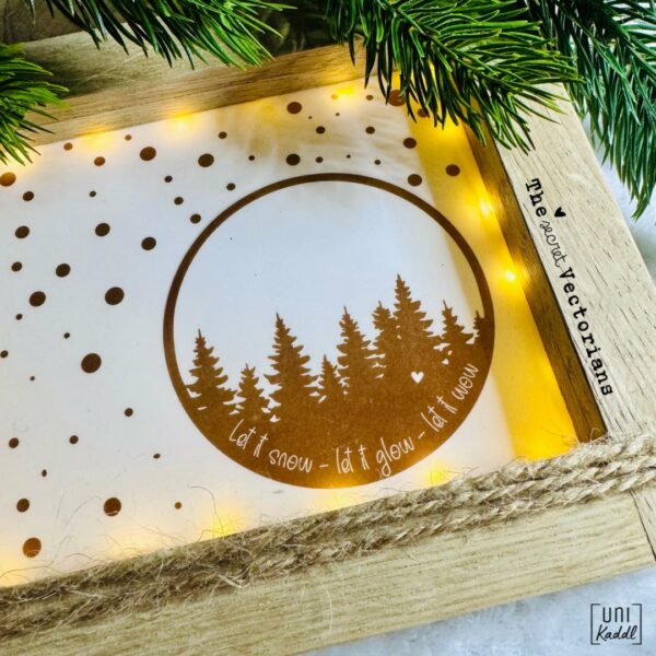 Plotterdatei "Winterwald" [Digital] – Bild 2