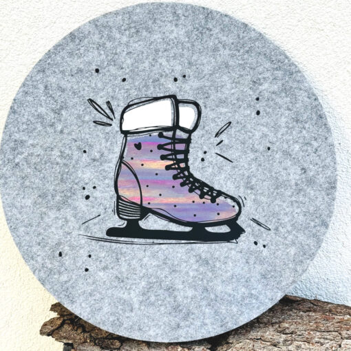Schlittschuh – Plotter- & Laserdatei für winterliche DIY-Deko [Digital] – Bild 5