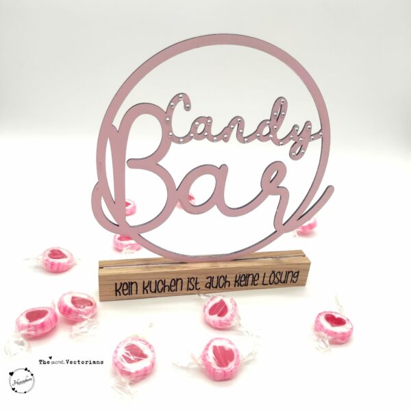 Candybar Aufsteller & Anhänger – Laserdatei für Hochzeit & Sweet Table [Digital] – Bild 4