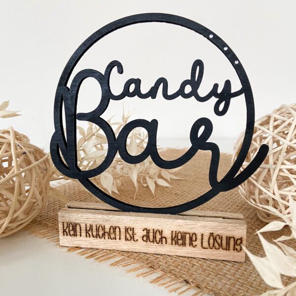 Candybar Aufsteller & Anhänger – Laserdatei für Hochzeit & Sweet Table [Digital] – Bild 6