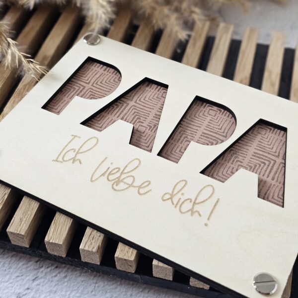 DIY-Karte für Papa – Einsteckkarten-Laserdatei zum Vatertag [Digital] – Bild 3