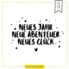 TheVectorians_Plotterdatei Spruch Neues Jahr neues Glück