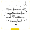 TheVectorians_Plotterdatei Spruch Positiv denken