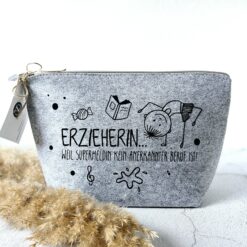 Kosmetiktasche "Erzieherin-Superheldin"