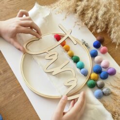 DIY Bastelset Holz personalisiert