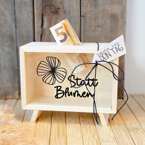 Rub-on Rubbelsticker "Statt Blumen" – Bild 4