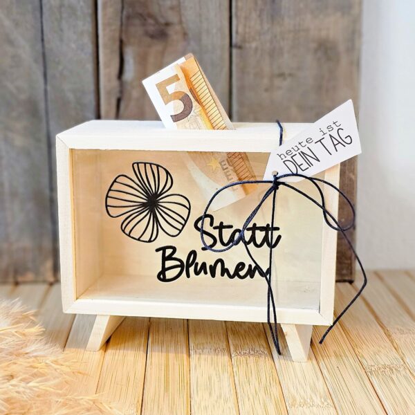 Rub-on Rubbelsticker "Statt Blumen" – Bild 4