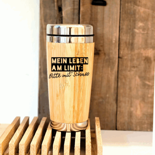 Mein Leben am Limit: Bitte mit Schuss" The Vectorians Glühweintasse
