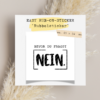 RubOn Bevor du fragst, NEIN