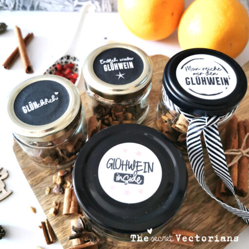 TheVectorians_Glühweinsprüche Plottdateien Glühweingewürz
