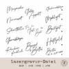 TheVectorians_Lasergravurdatei_Brettchensprüche Laserdatei Brettchensprüche SVG DXF Frühstück Gravur Gravurdatei mit 15 Sprüchen – Brettchen, Dosen, Holz