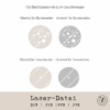 TheVectorians_Dosendeckel und Blumenretter lASERDATEI Laserdatei Dosendeckel SVG DXF Upcycling Blumenretter Vase DIY Blumenhalter für Dosen – Laservorlage Deckel-Einsatz