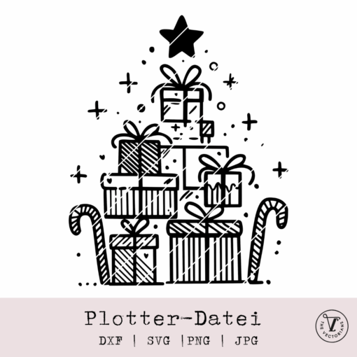 TheVectorians_Plotterdatei_Geschenkeberg
