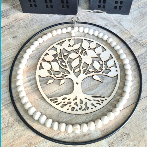 Baum des Lebens – Laserdatei für spirituelle Wanddeko & DIY-Projekte [Digital] – Bild 2