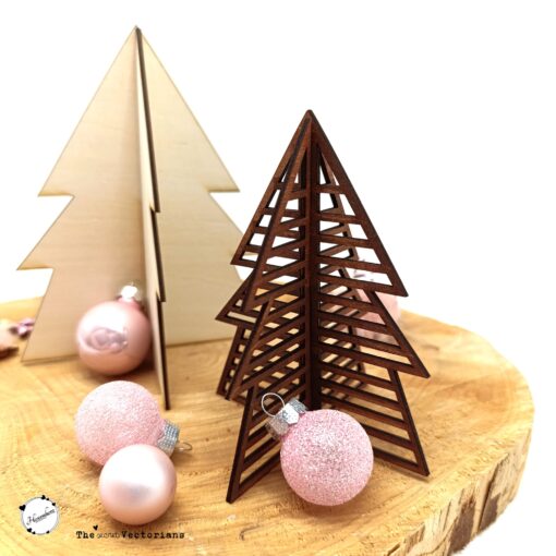 Laserdatei "3D Weihnachtsbaum zum Stecken" [Digital] – Bild 4