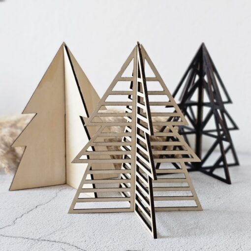 Laserdatei "3D Weihnachtsbaum zum Stecken" [Digital] – Bild 2
